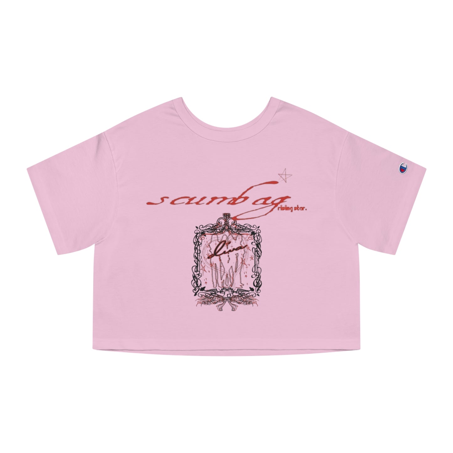 SS Bby Cropped Girls Tee scumbag studios