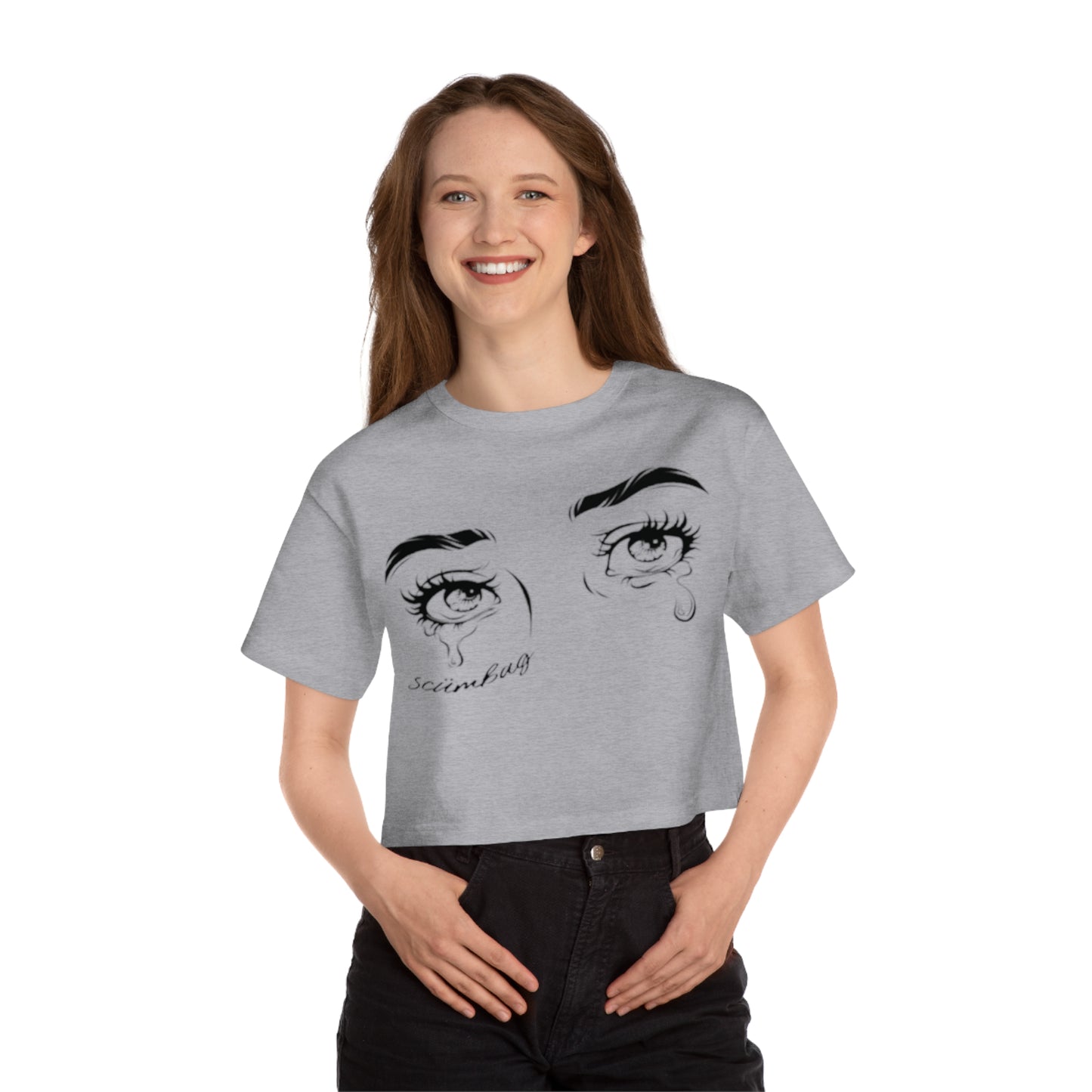 SS CryBby Cropped Girls Tee scumbag studios