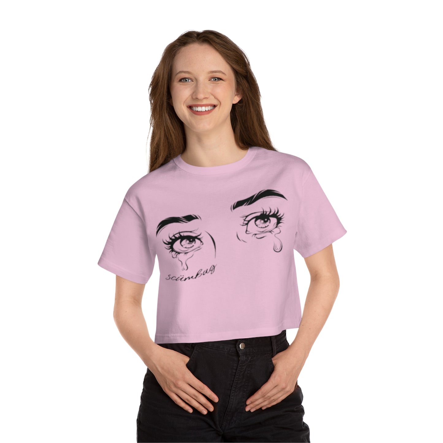 SS CryBby Cropped Girls Tee scumbag studios
