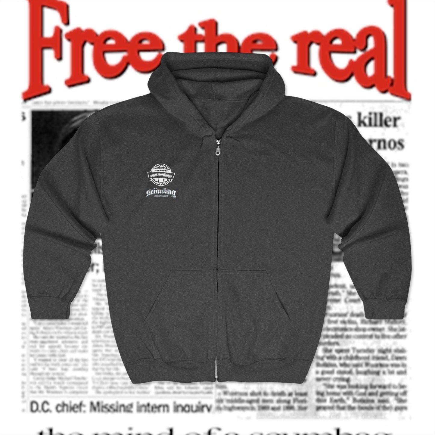 scumbag studios Web Of Life Zip Up...