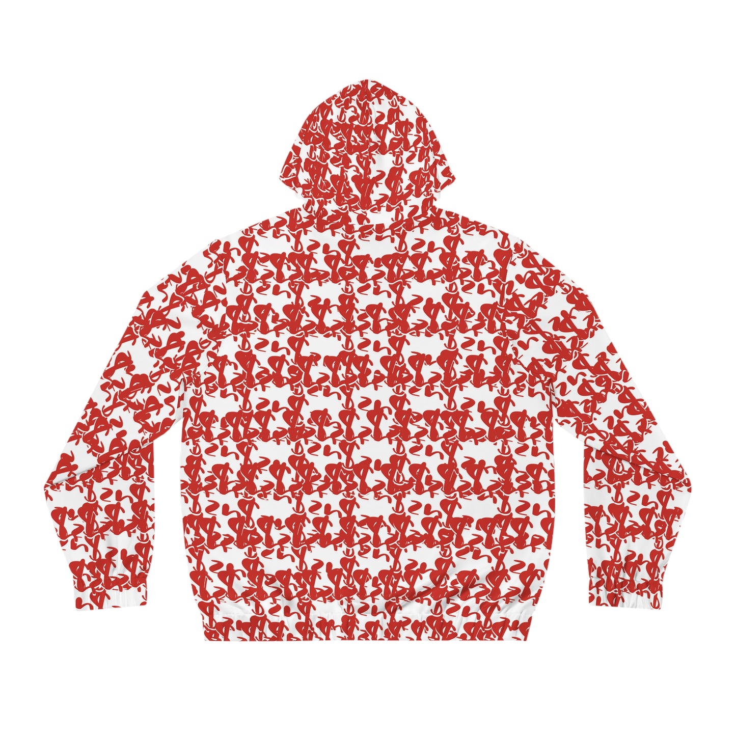 $zn Graphiti AOP Zip Up White