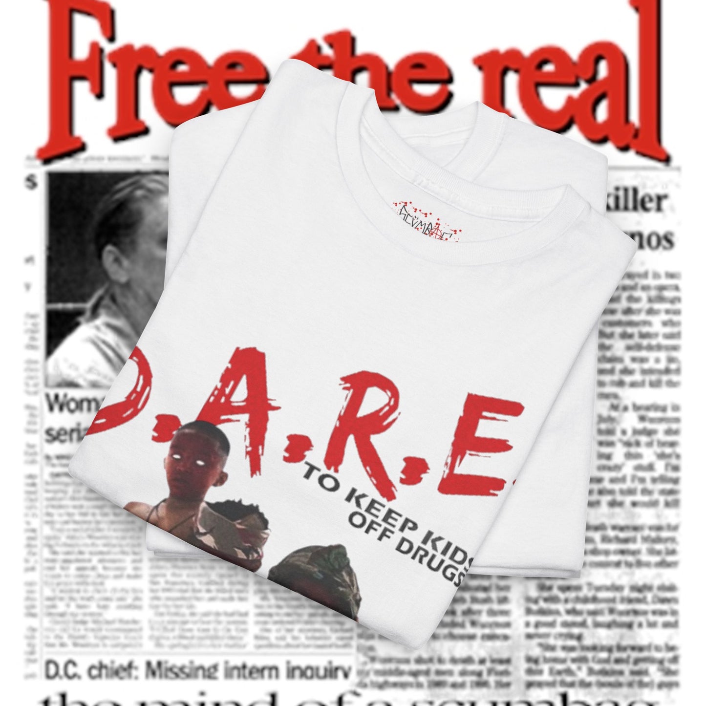 D.A.R.E. hoodlum SS Tee scumbag studios