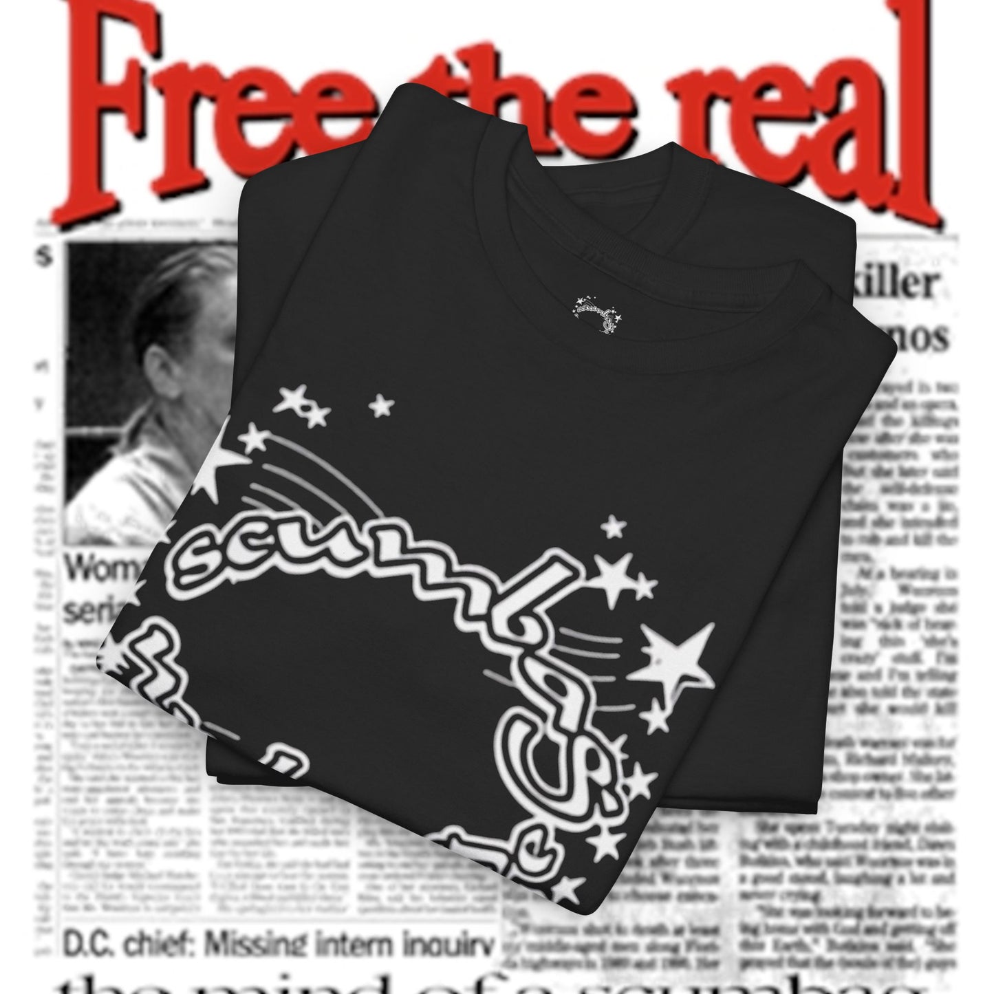 scumbag studios SS Flag Tee