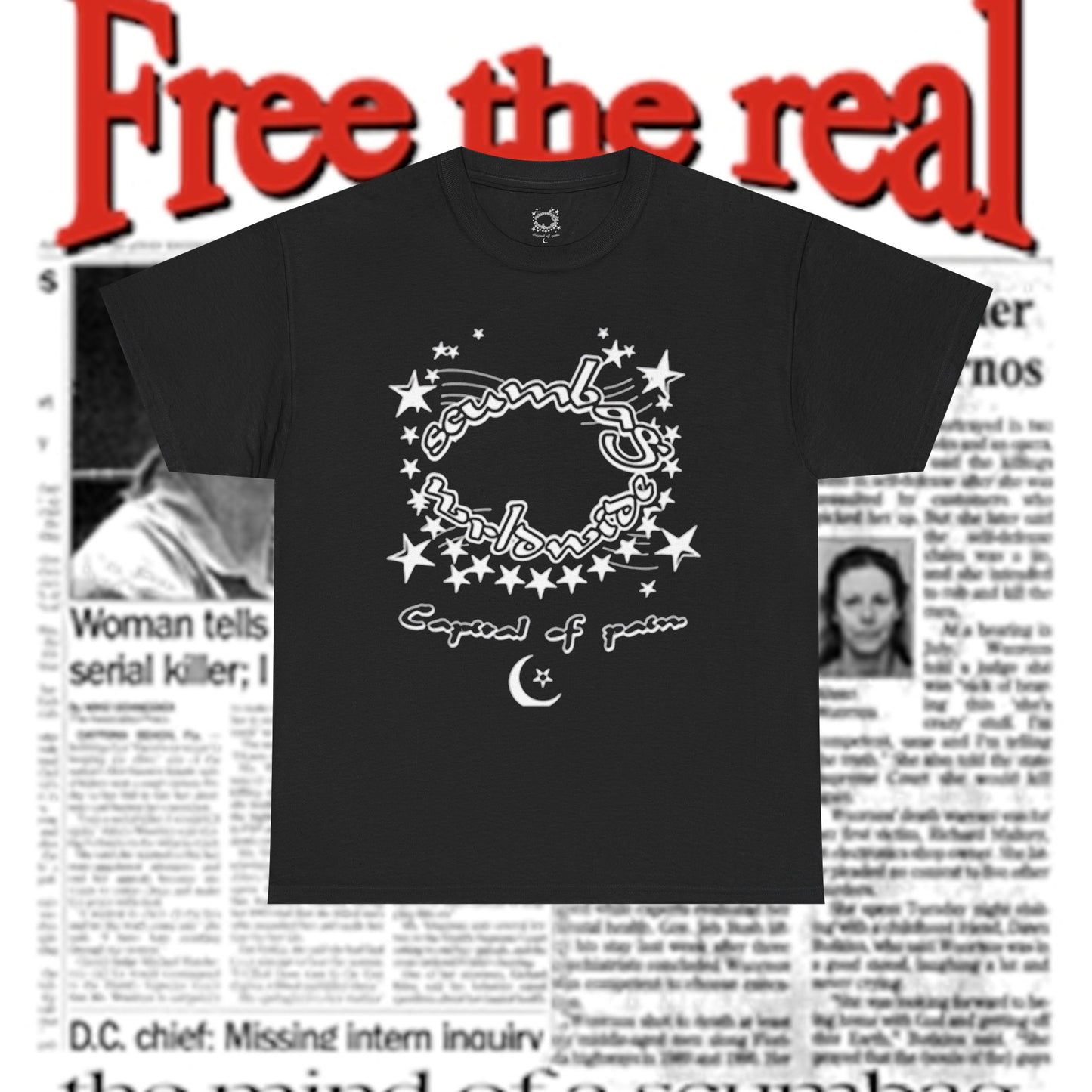 scumbag studios SS Flag Tee
