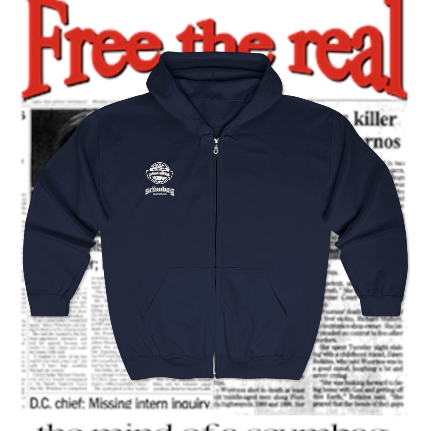 scumbag studios Web Of Life Zip Up...