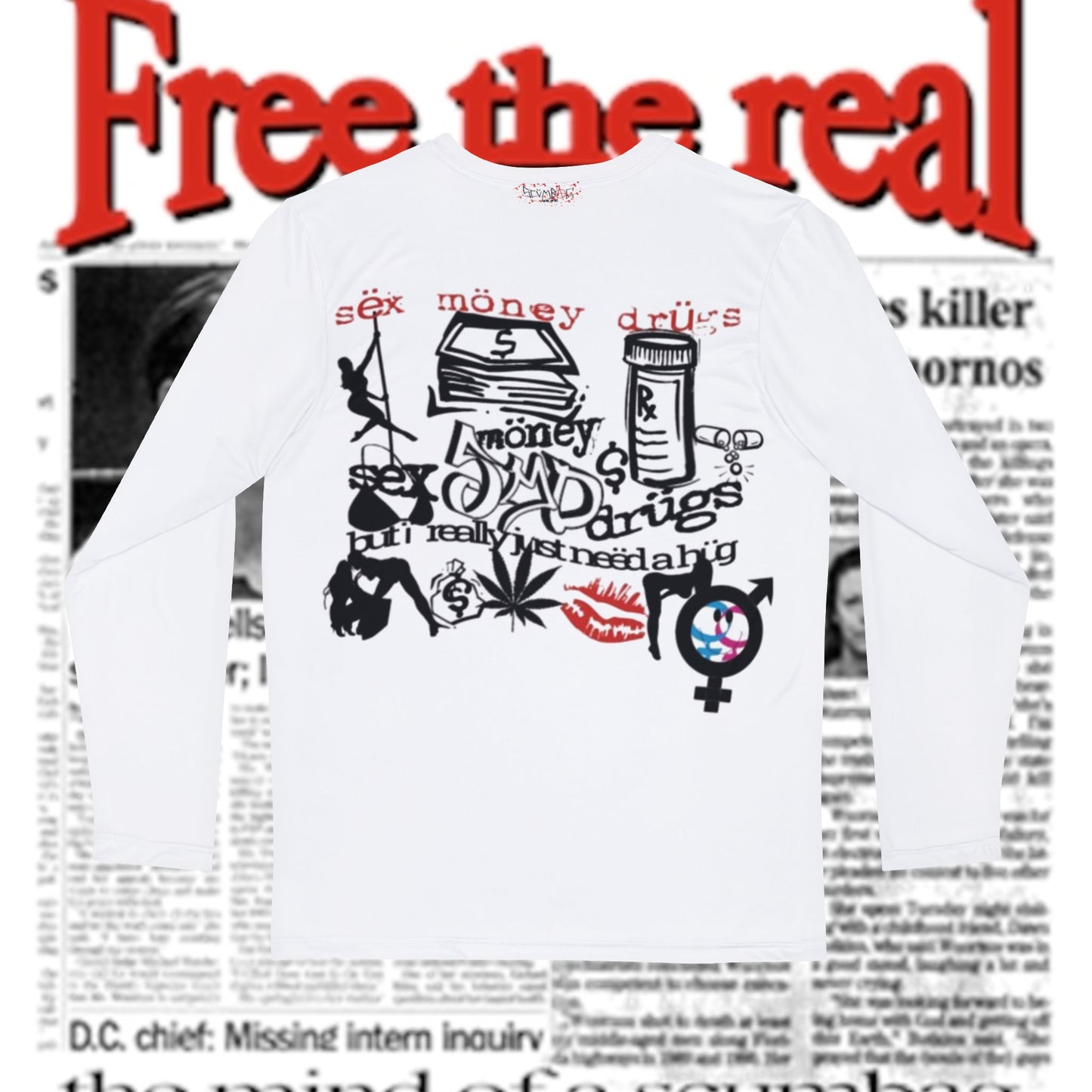 lost (1)N love SMD Long Sleeve Tee scumbag studios