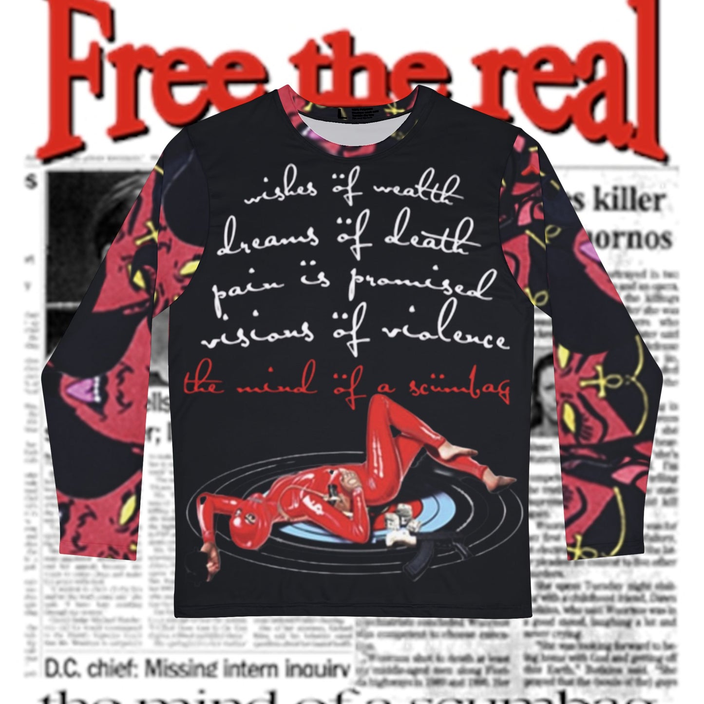the mind of a scumbag. Long Sleeve Tee scumbag studios