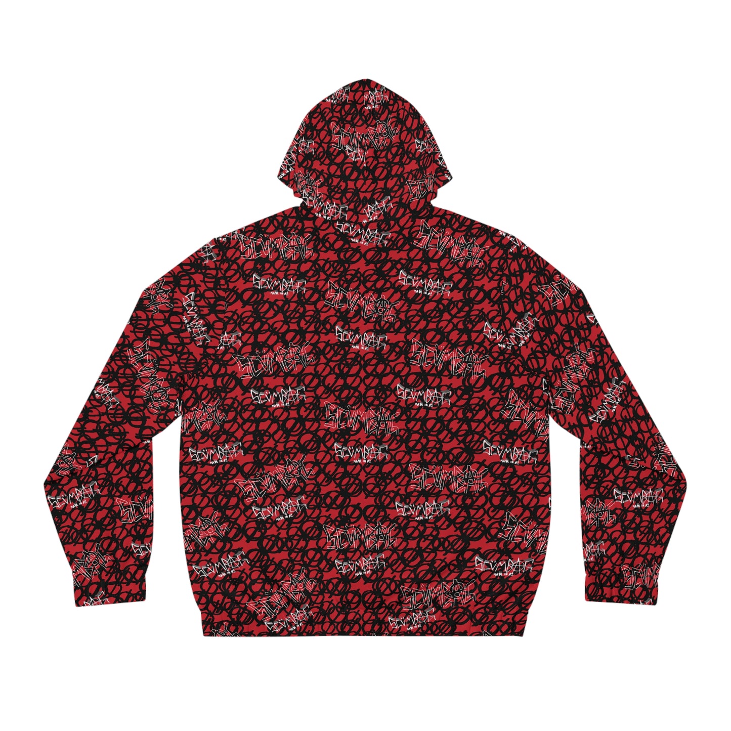 SS Graphiti Wrld Zip Up scumbag studios Red