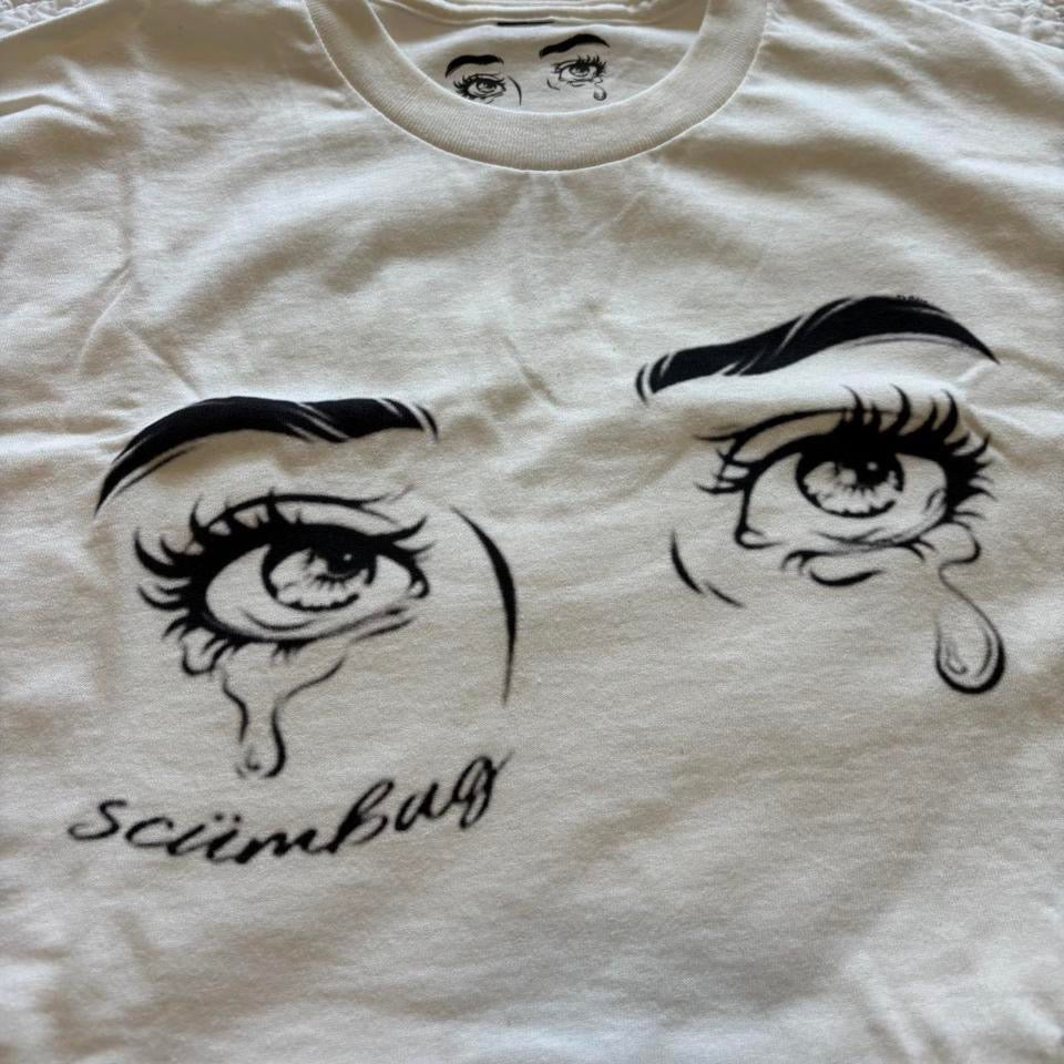 scumbag studios Cry Bby Tee