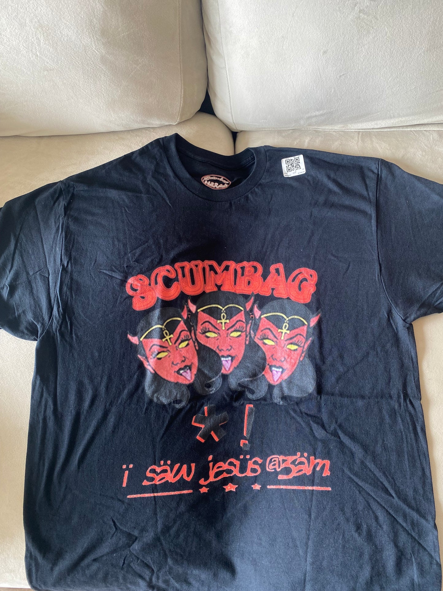 i saw jesus @3am Tee scumbag studios