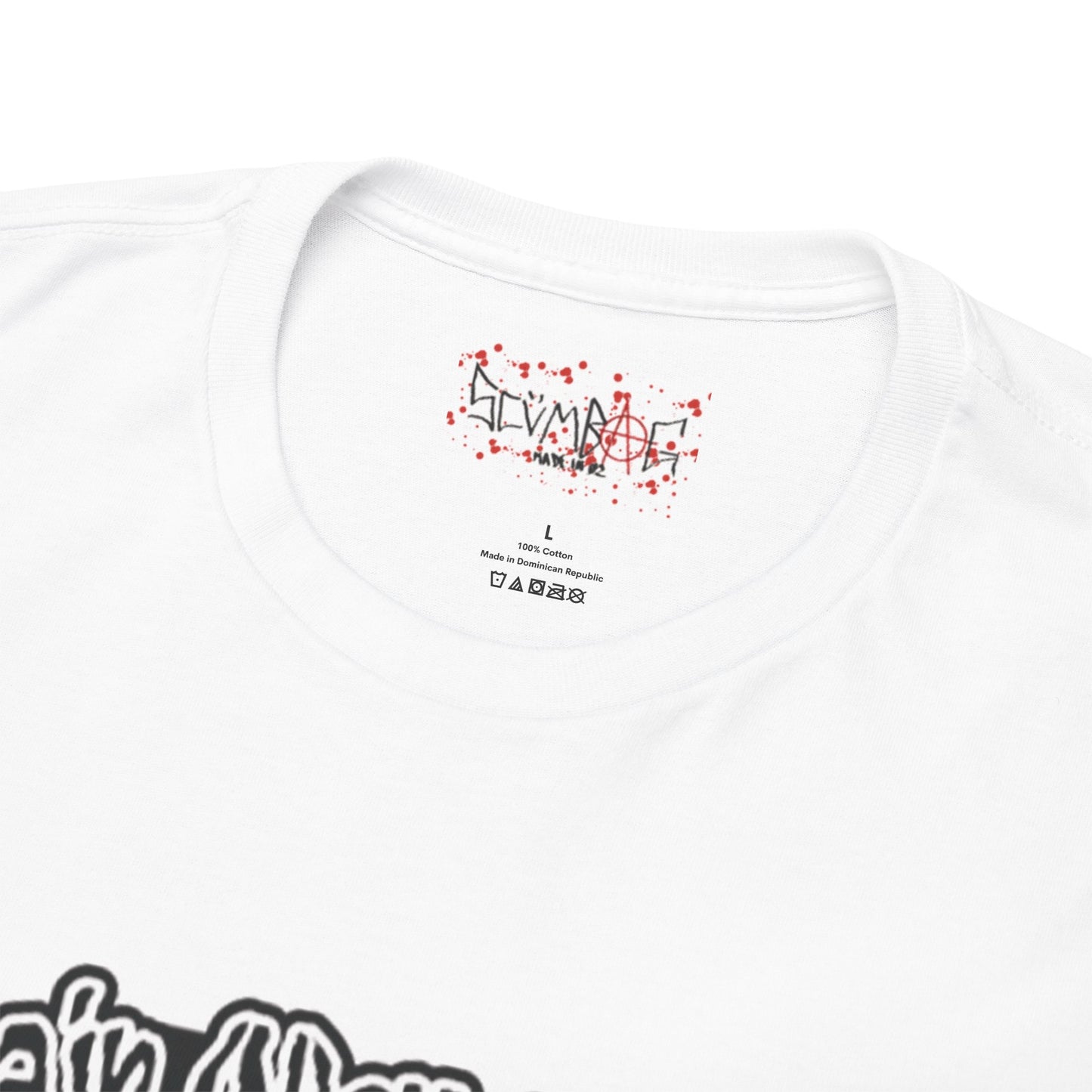 pain nvr (e)nds Tee scumbag studios