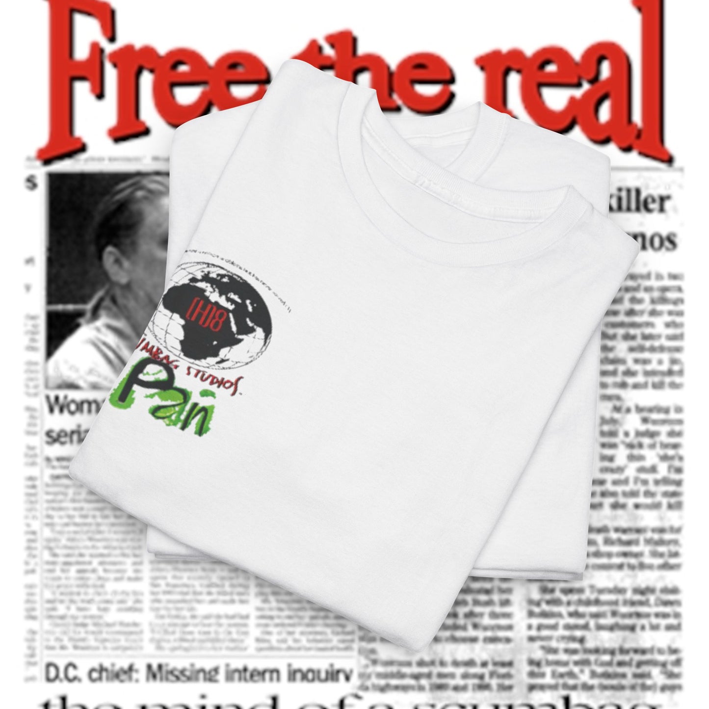 Pain H(8) Tee scumbag studios
