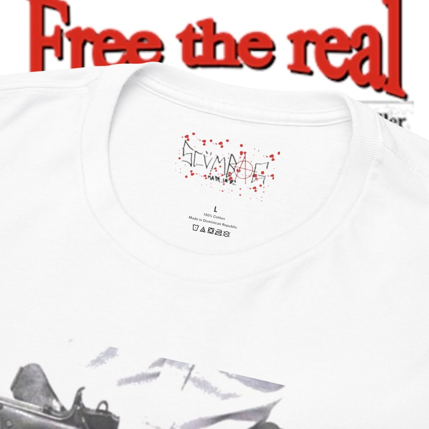 Never Lackin. SS Tee scumbag studios