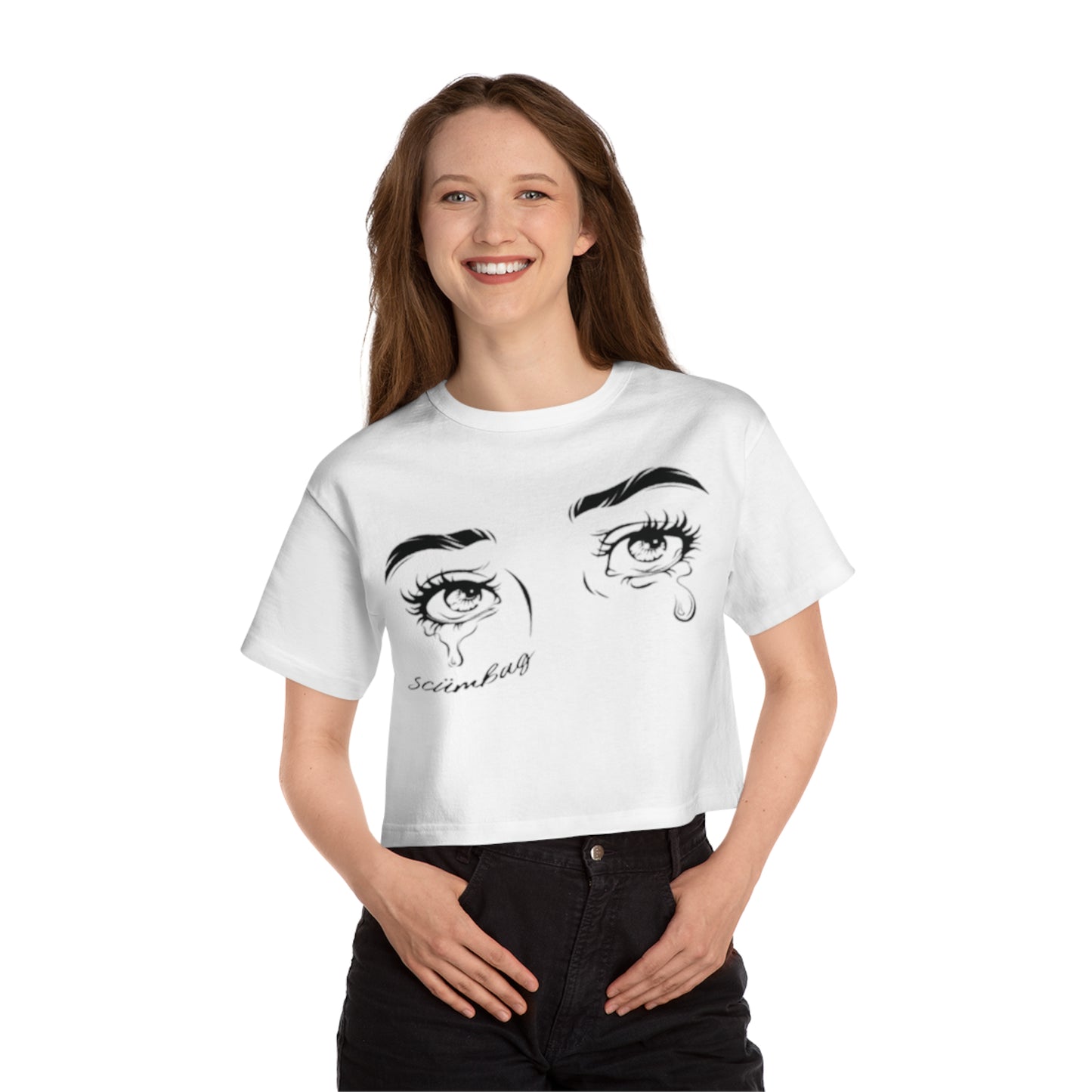 SS CryBby Cropped Girls Tee scumbag studios