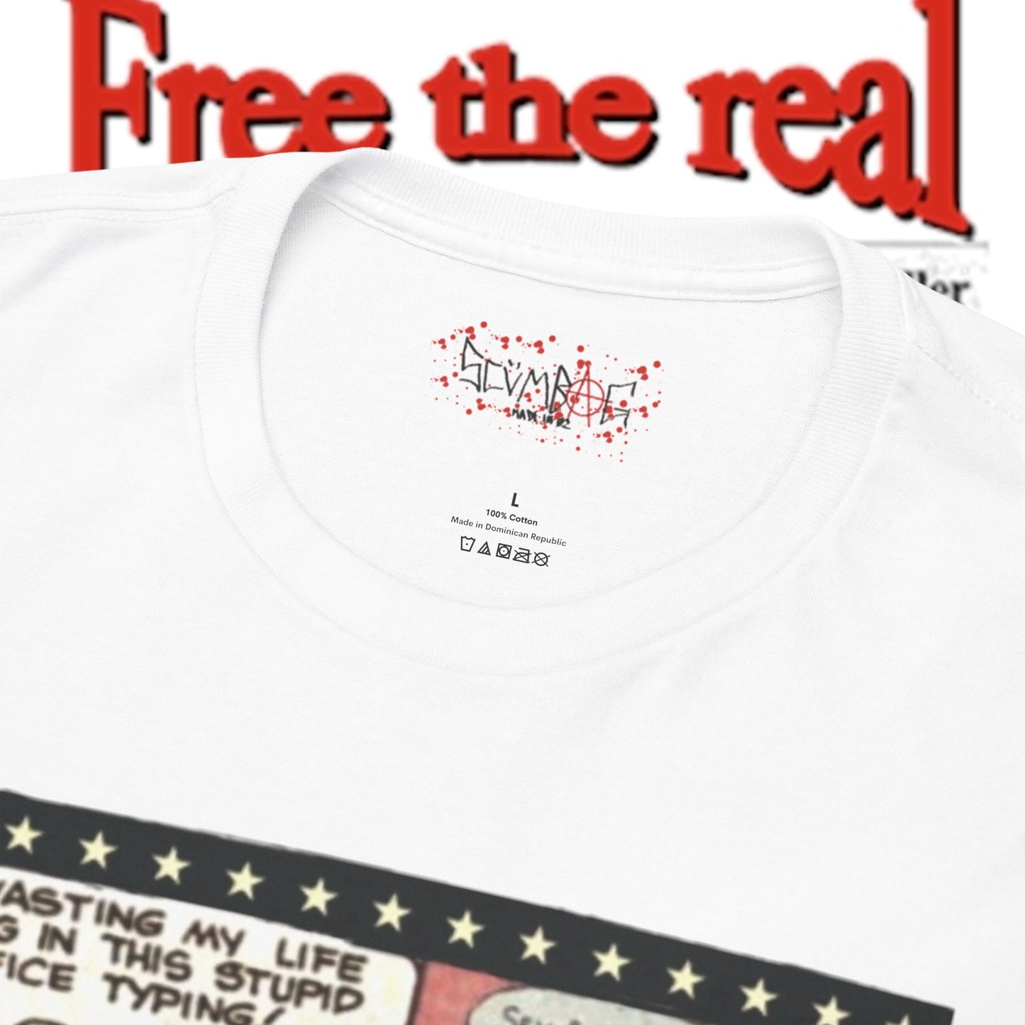 Waste Of Life. SS Tee scumbag studios