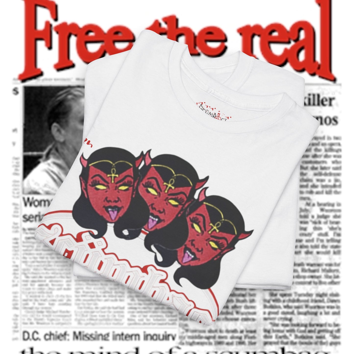 i saw jesus @3am Tee scumbag studios White