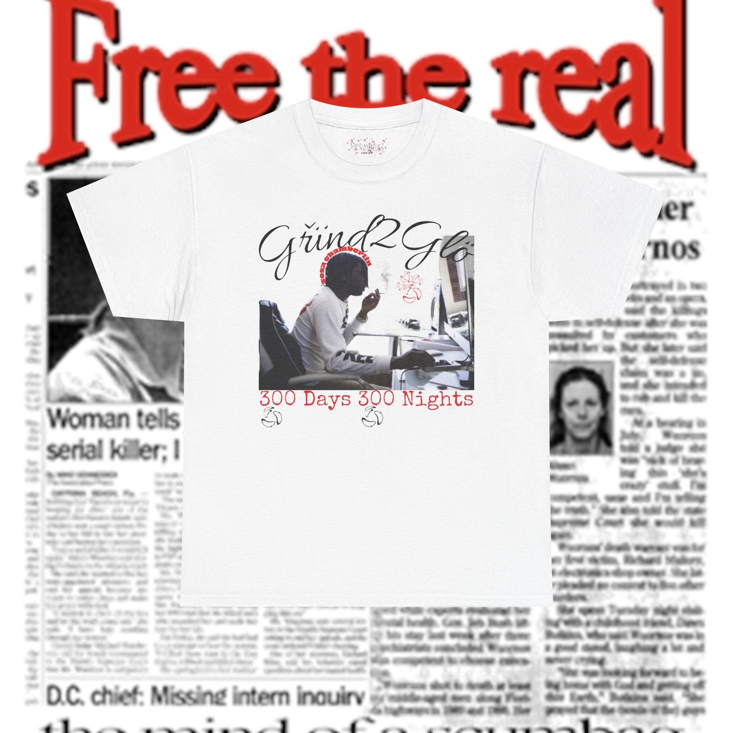 Grind2Glo Tee SS scumbag studios