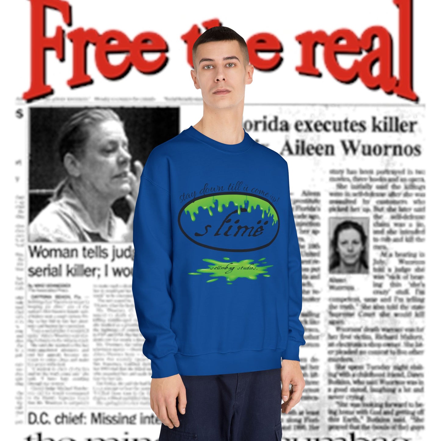 slïmë Crew Sweater scümbag studios