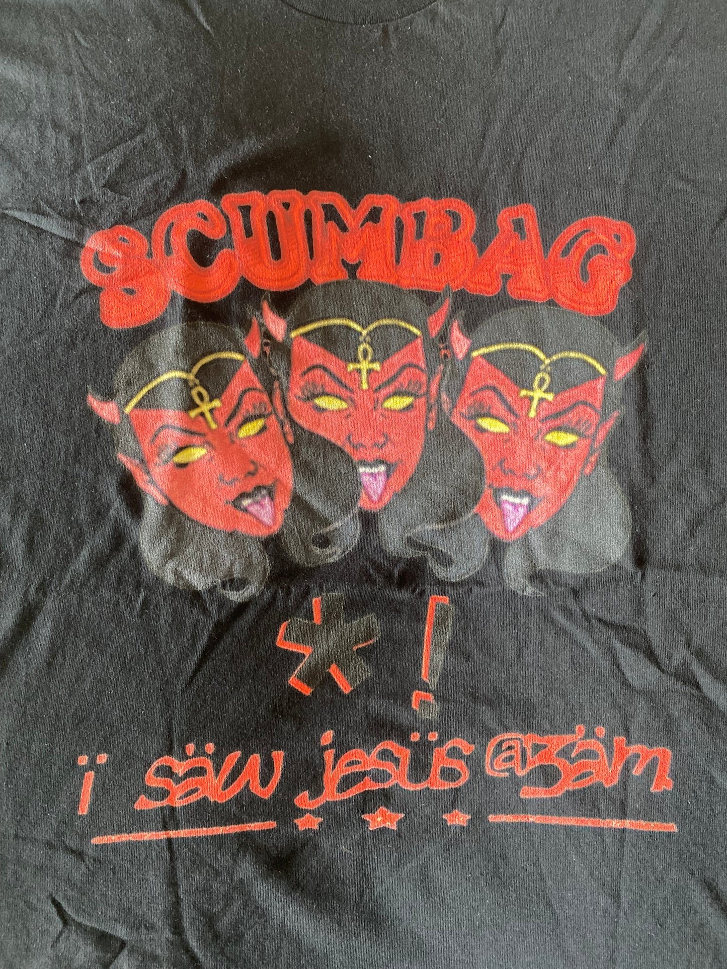 i saw jesus @3am Tee scumbag studios