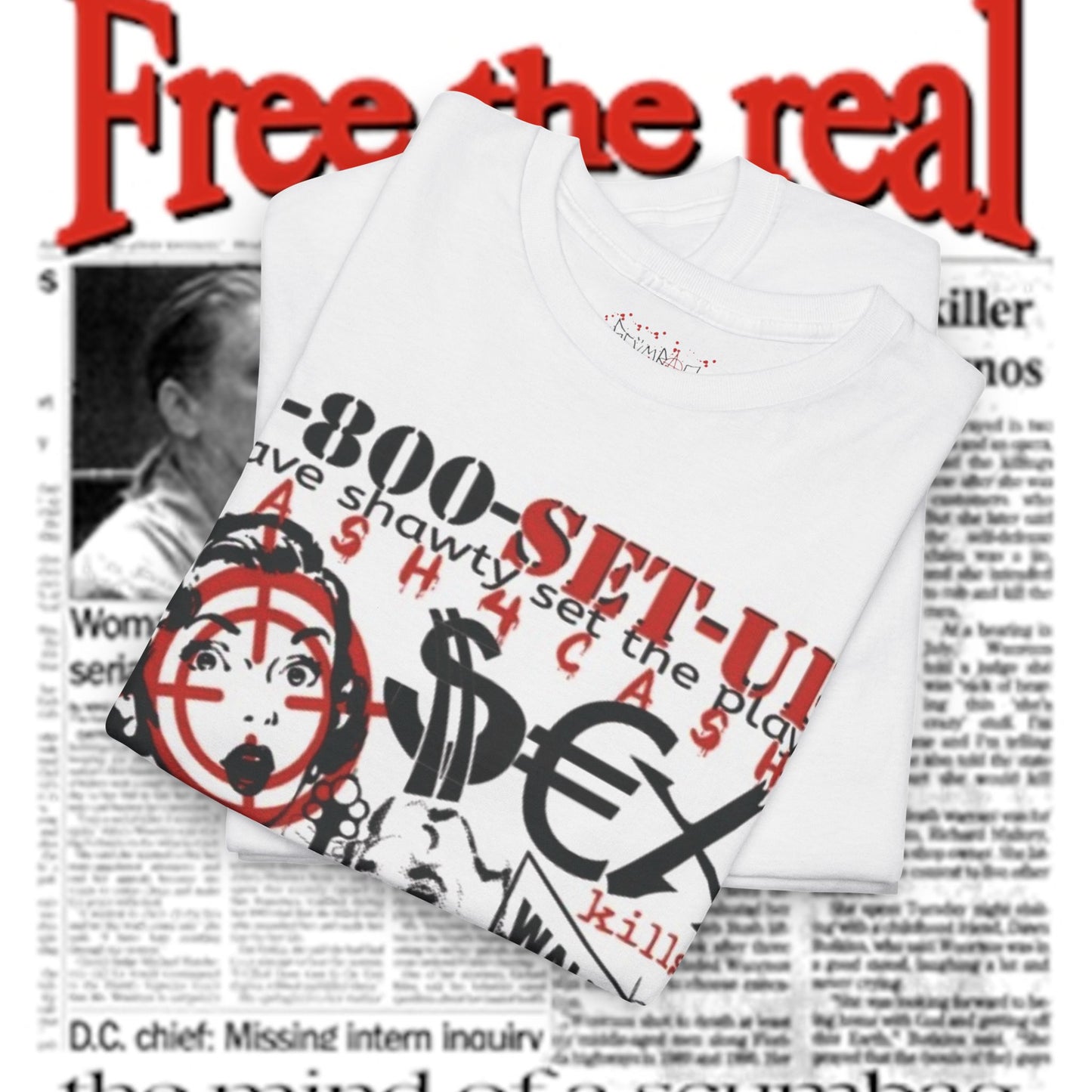 lash4cash Tee SS scumbag studios