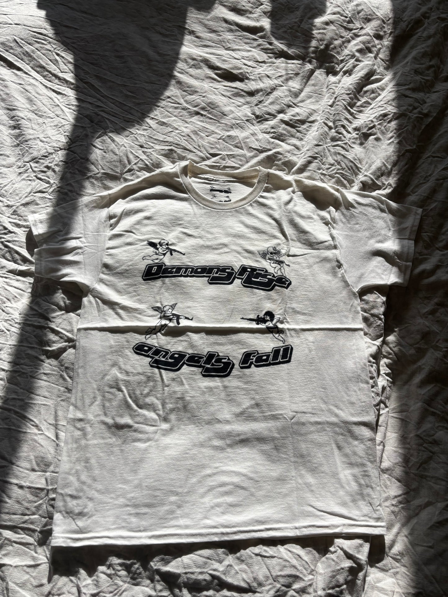 scumbag studios Angles Die Demons Rise Tee