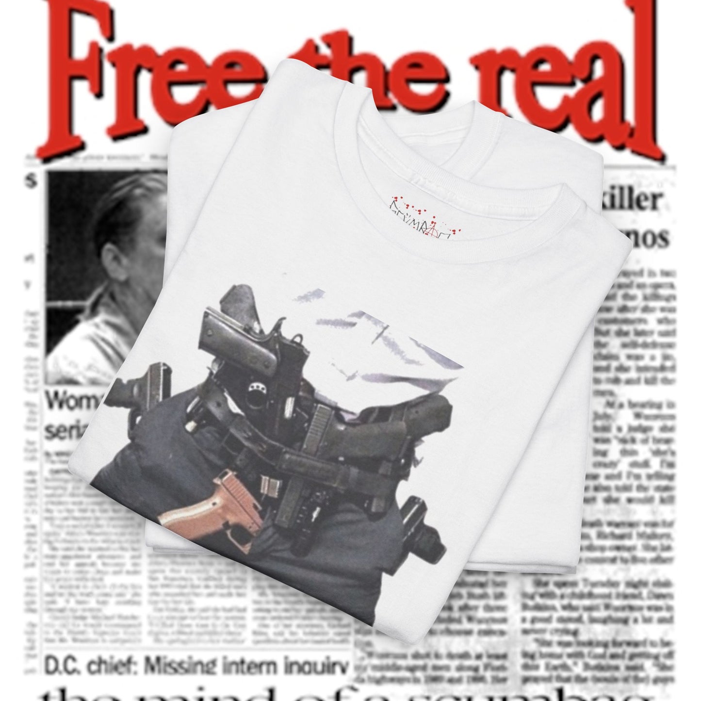 Never Lackin. SS Tee scumbag studios