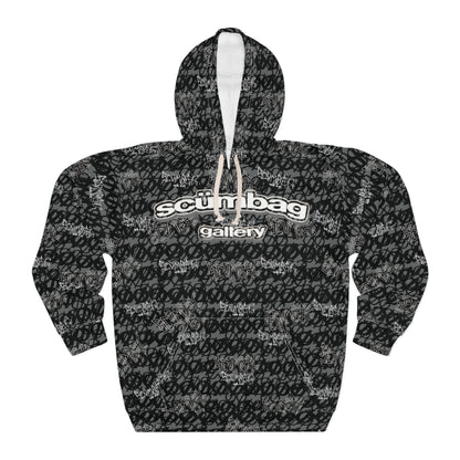 SS Gallery Wrld Graphiti Hoodie scumbag studios Grey