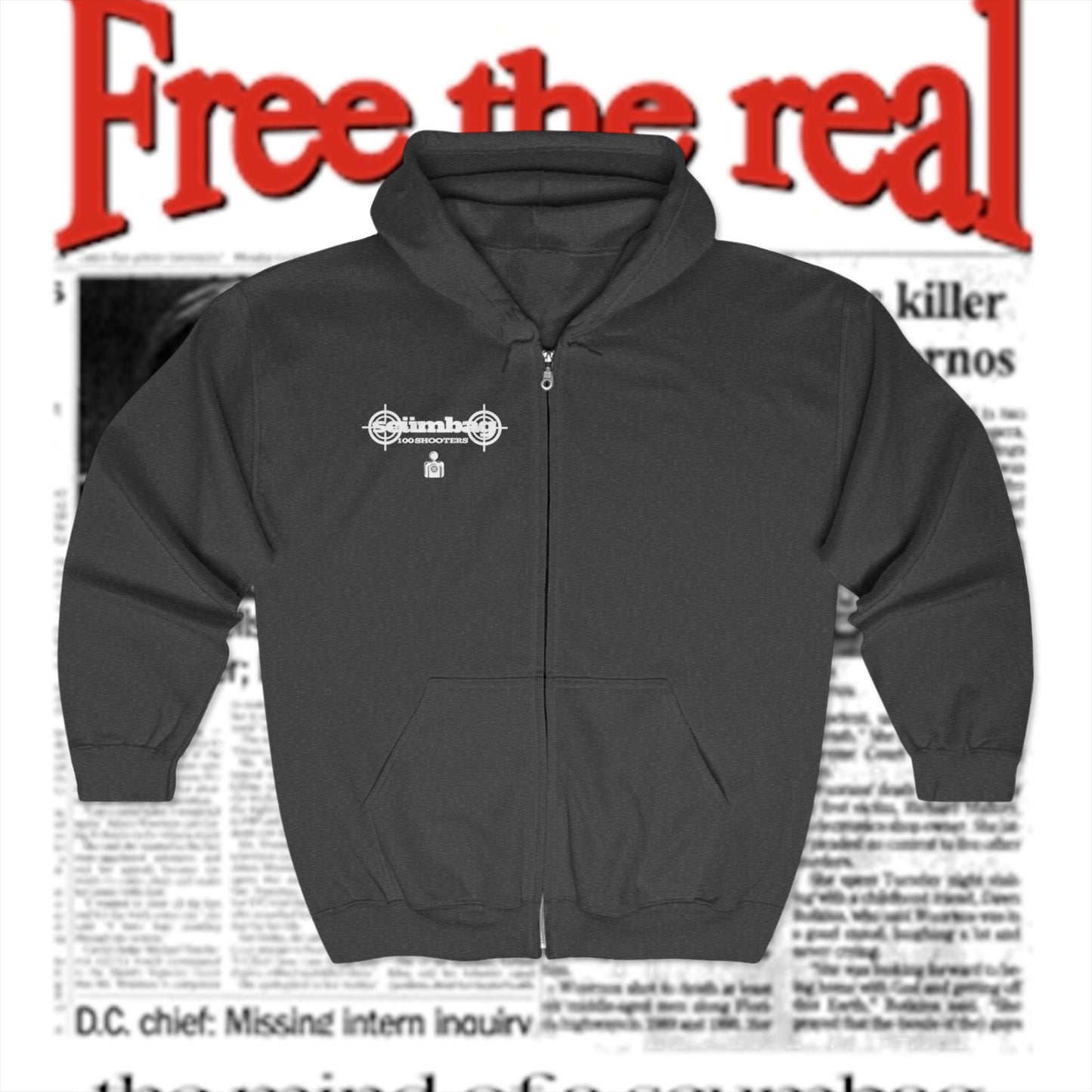 scumbag studios 100 Shooters Only Zip Up
