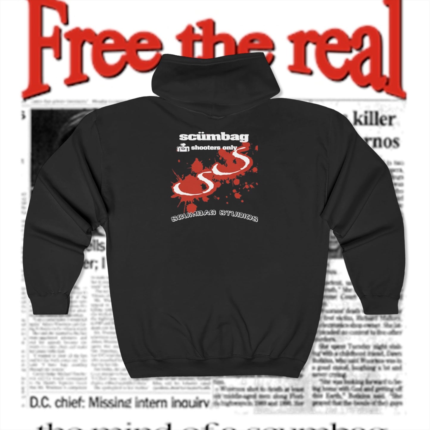 scumbag studios 100 Shooters Only Zip Up