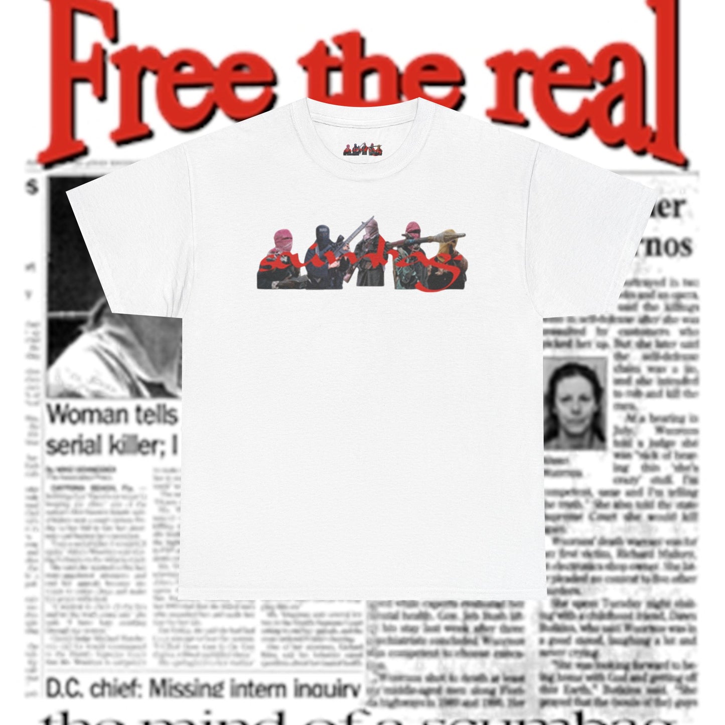 scumbag studios Terrorism Tee