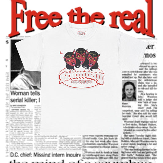 i saw jesus @3am Tee scumbag studios White