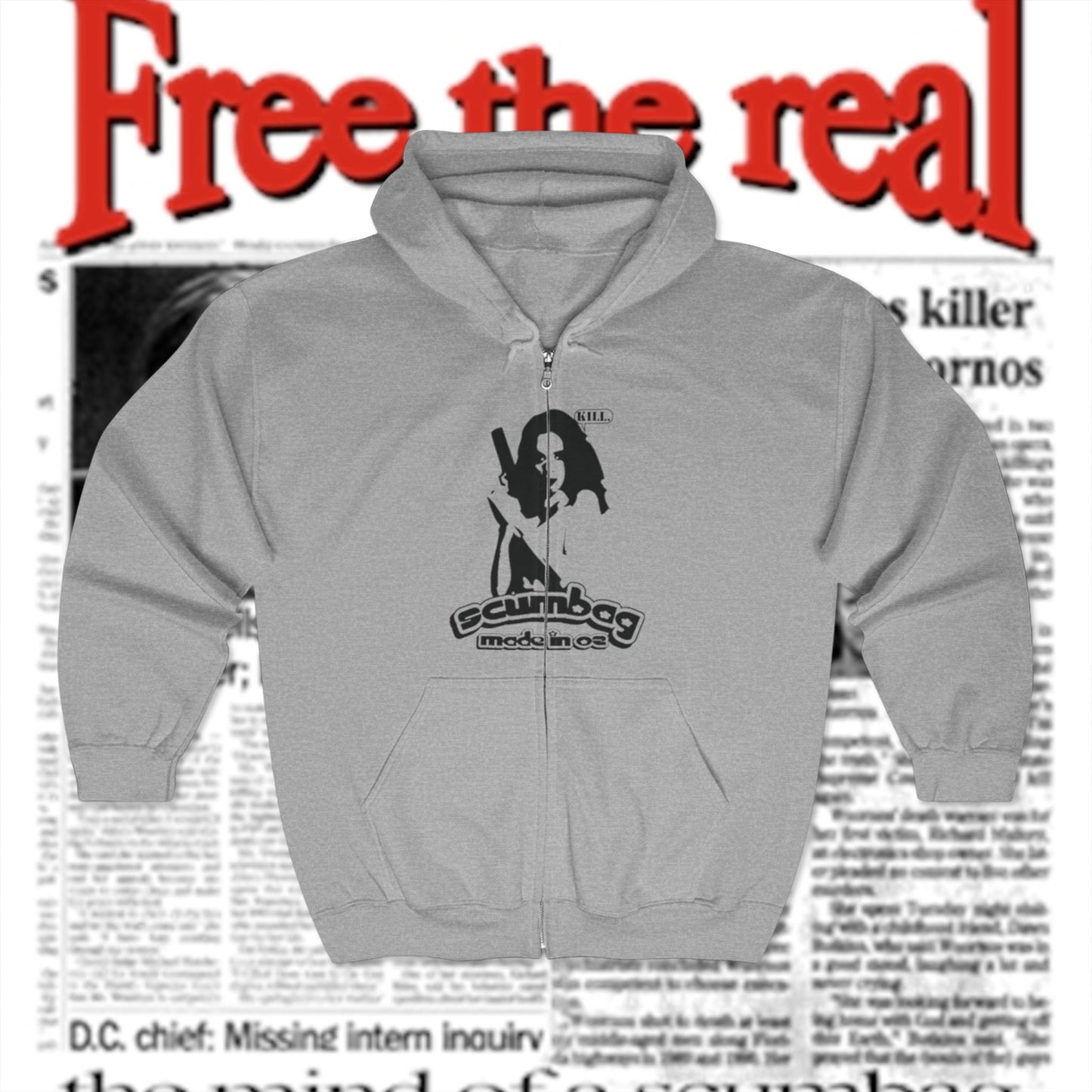 scumbag studios Kill 4L Zip Up