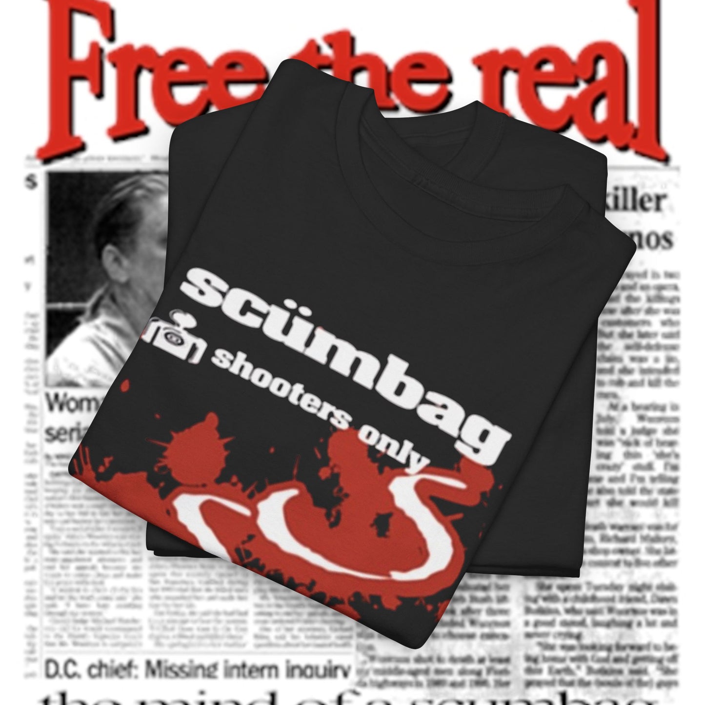 scumbag studios shooters only tee