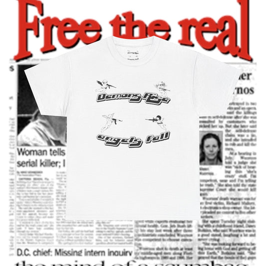 scumbag studios Angles Die Demons Rise Tee