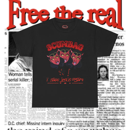i saw jesus @3am Tee scumbag studios