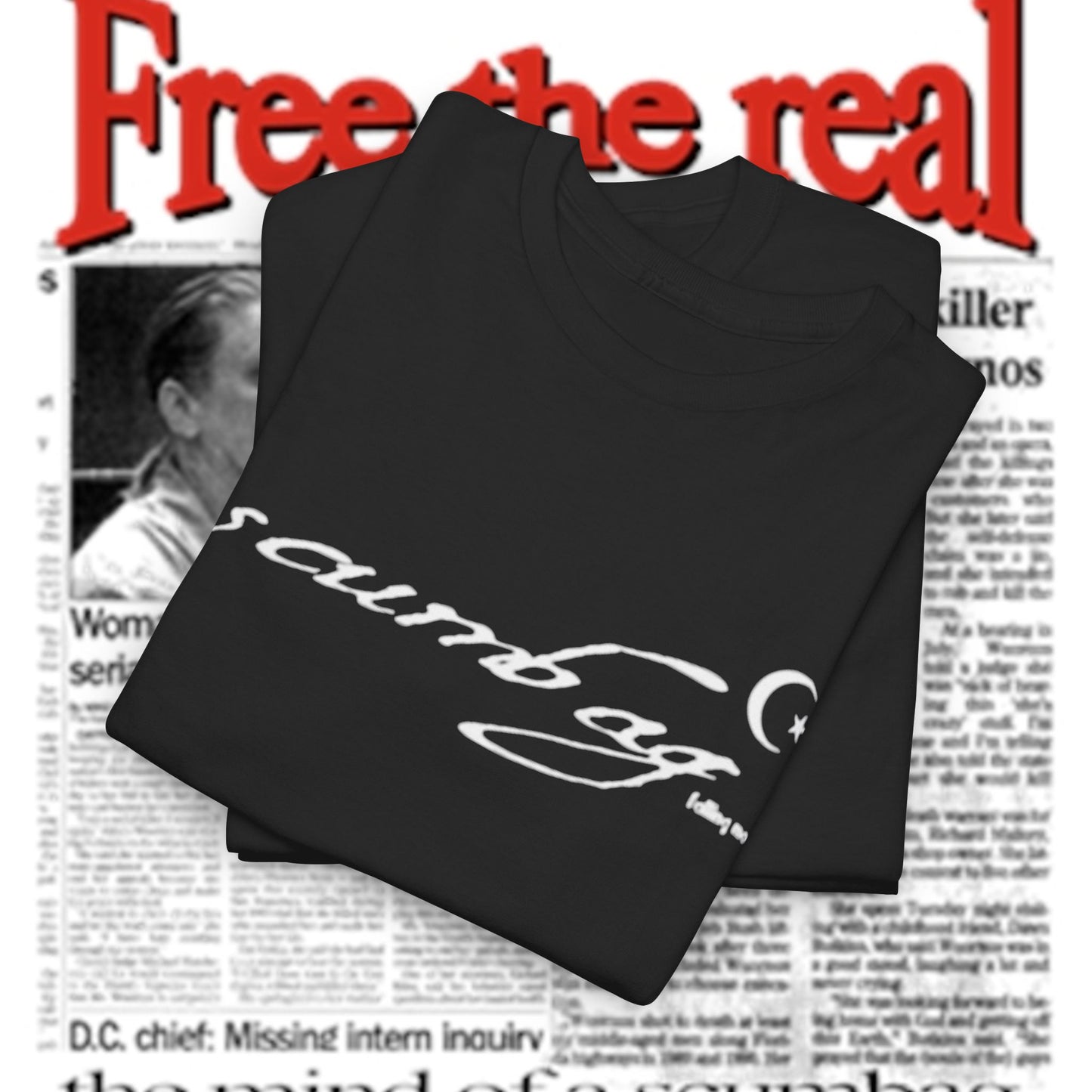 scumbag studios Falling Moon Tee