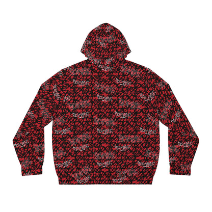 SS Gallery Graphiti Wrld Zip Up scumbag studios Red