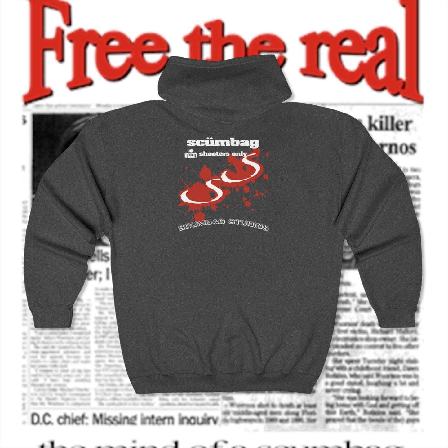 scumbag studios 100 Shooters Only Zip Up