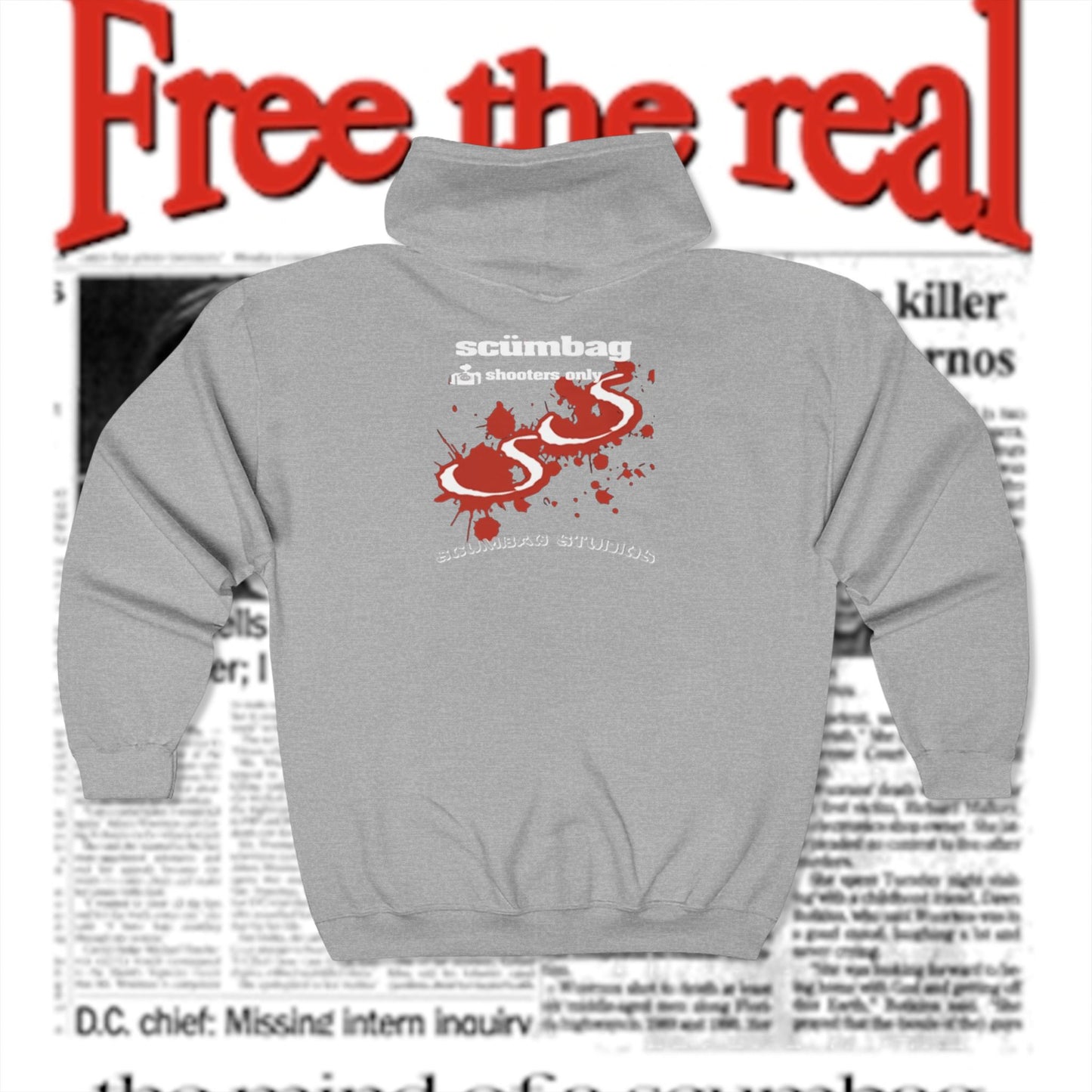 scumbag studios 100 Shooters Only Zip Up