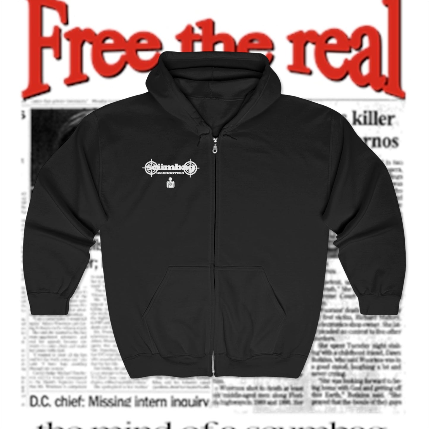 scumbag studios 100 Shooters Only Zip Up