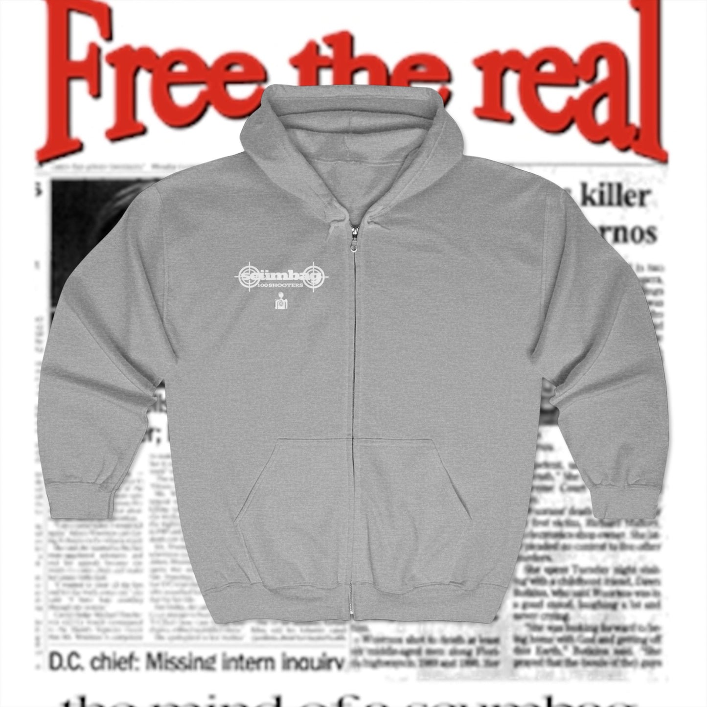 scumbag studios 100 Shooters Only Zip Up