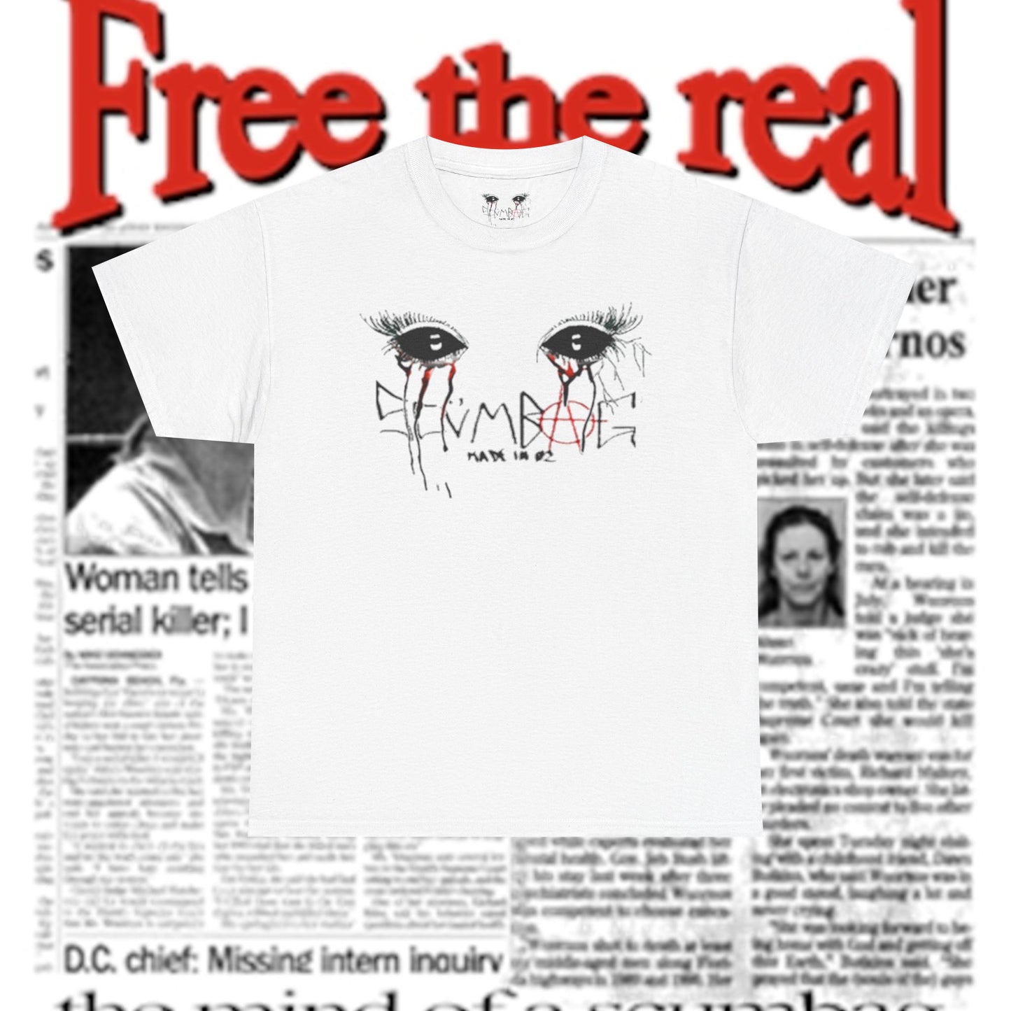 scumbag studios Bloody Eyes Tee