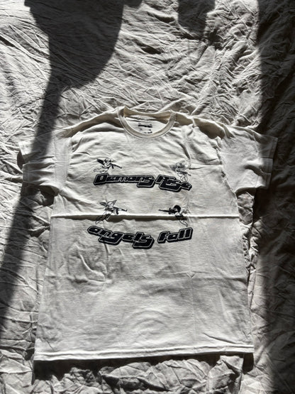 scumbag studios Angles Die Demons Rise Tee