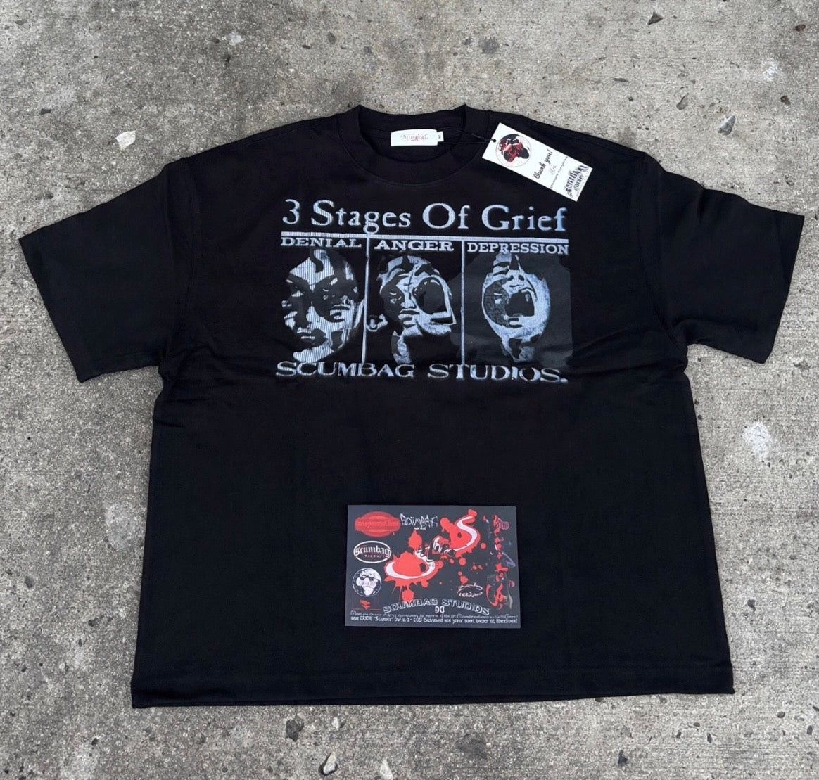 Grief Tee Scumbag Studios